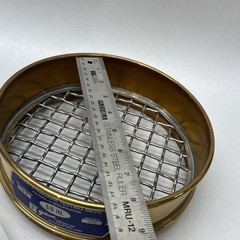 NEW Gilson 8” Brass 0.625″ USA Standard Testing Sieve 16mm / 0.625” ASTM 5/8in