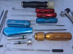 Lot of Orthopedic Instruments & Others, Medical, With Cases