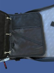 Case-it 2-Inch Dual D-Ring Zipper Storage Binder 4 inch Capacity Black