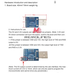USB to TTL Converter CH343G USB to Serial Port Module Compatible With USBV2.0