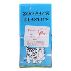1000pcs Dental Orthodontic Elastics Fox Bands Rabbit Force 6.5 OZ,1/4″ 10 bags