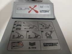 Rapid Duax Heavy Duty Desktop Stapler 2-170 sheets 73338. Made in a Sweden