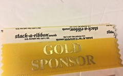 Stack-A-Ribbon Stick-On’s for Name Badges~Conventions/Meetings/Events~PCNAMETAG