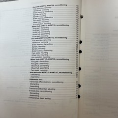 VOLVO A35D A40D AXLE SERVICE REPAIR OVERHAUL MANUAL BOOK