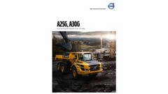 Volvo A25G and A30G Articulated Dump Truck Worhshop Service Manual PDF on USB