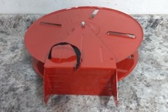 Moon American 1430-1 1-1/2 In Hose Dia Red Wall Mount Fire Hose Reel