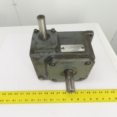 White F1325-3 35:1 Ratio Right Angle Gear Box 50RPM Output 2652 Torq 2.65HP In