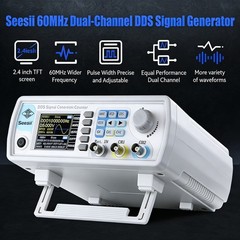 60MHz Dual Channel Signal Source Arbitrary Function Signal Generator 275MSa/s