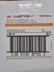 3M Cubitron II 9″ x 1/4″ x 5/8-11 36 Depressed Center Grinding Wheel, 87153-Q
