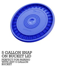 5 Gallon Blue Bucket Lid