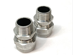 Remke RSR-2316 Straight Aluminum Cord Grip 3/4″ .875-1.00″ Cable Range LOT OF 2