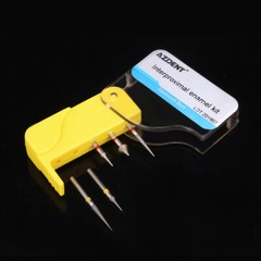 AZDENT 20packs Dental Interproximal Enamel Orthodontic High Speed Diamond Burs