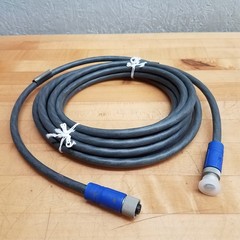 Belden Lumberg RSTS 4S-RKTS 4S-700/5M Cable, 5M, M12 Power Double-Ended, 4 Pin