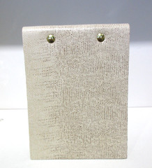 Desk Notepad 5×7″ Leather Cover Refillable 250 Pages Barneys New York