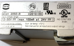 Harting Electric ESC eCon 2050-A 5 Port Ethernet Switch Hub IP 30 $25.00 + FREE