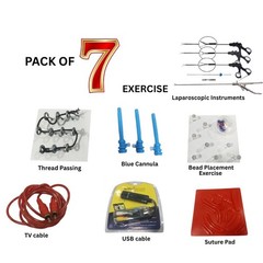 Laparoscopic Body Shape Endotrainer Training Practice Kit Simulator CE Approved