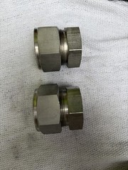 QTY 3 – New Swagelok Stainless Steel Cap Fitting 1″ OD Tube SS-1610-C