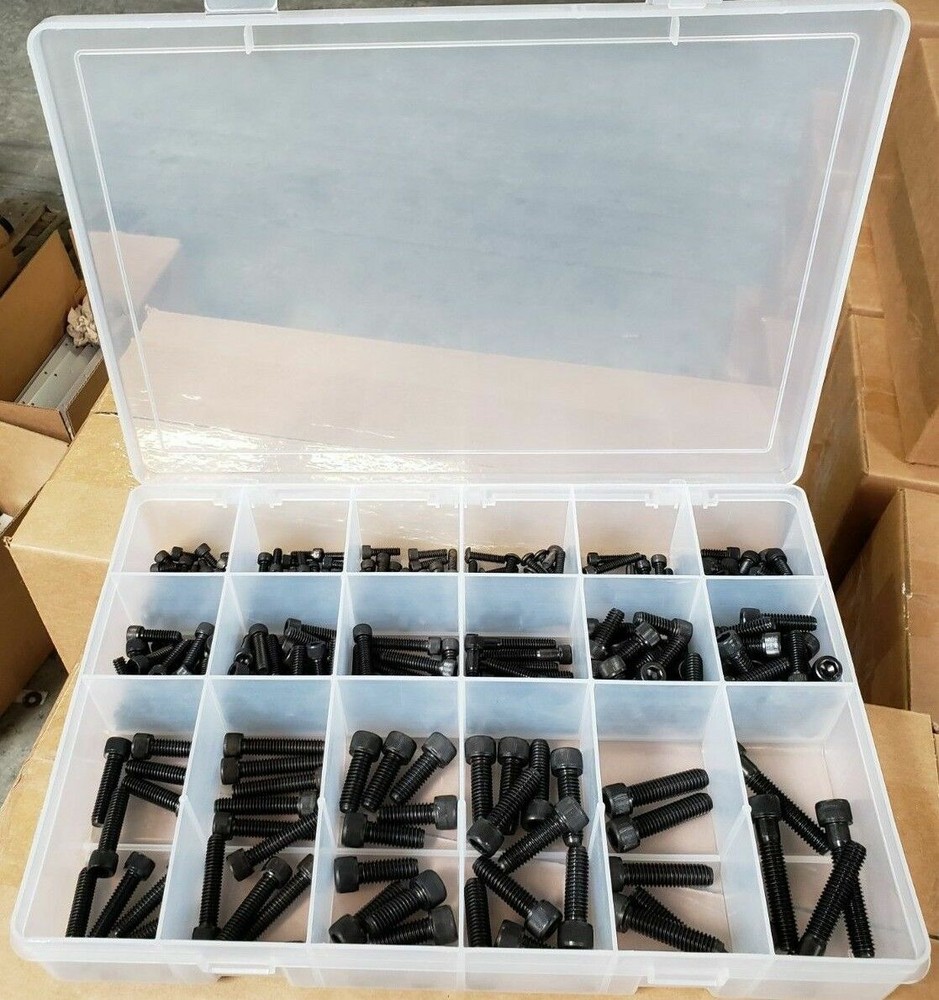 290 Piece Alloy Steel Socket Head Cap Screw Assortment #10-3/8″