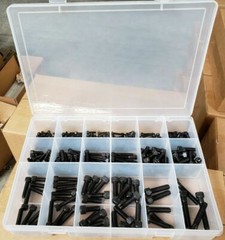 290 Piece Alloy Steel Socket Head Cap Screw Assortment #10-3/8″