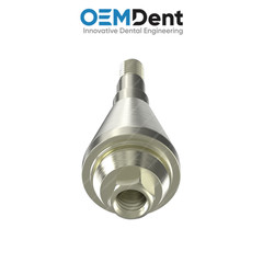 5x Dental Straight Multi Unit Prosthetic Ø4.8mm Megagen® BlueDiamond Compatible