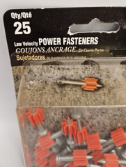 2 Remington 58048 1″ Low Velocity Power Fasteners 25 pack 50 total concrete