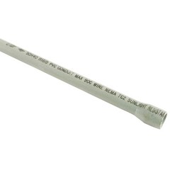 JM Eagle 67447 Electrical Conduit, 0.7 in OD, 0.62 in, 10 ft L, SCH 40, PVC