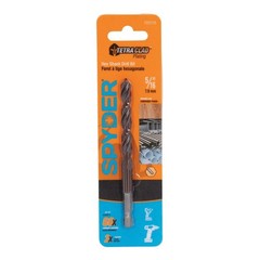 Spyder 100516 5/16 in TetraClad Hex Shank Drill Bit 1/4 Impact Rated