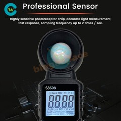 Digital illuminance Light Meter Lux meter Photometer 200000Lux Luxmeter Tool