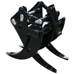 NEW Mini Excavator Grab Bucket Attachment for 0.8-1.5T Excavator Free Shipping