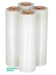 ECOSUPREME 18″x1500′ 33 Gauge 4 Rolls Pallet PRE-Stretch Film Hand Wrap