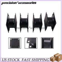 4PCS Vibratory Plate Compactor Rubber Isolator Shock Mount For Bobcat PCF64