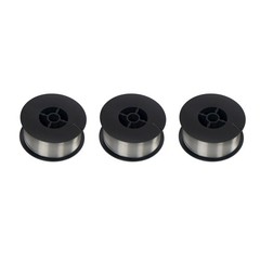 3 Pack E71T-GS 0.030Inch (0.8mm) Gasless Flux Core Welding Wire 2lb Roll