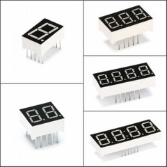 0.28/0.36/0.4/0.56/0.8″ Red led Display 7 Segment Common Cathode/Anode 1-4 Digit