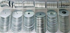 240pc GOLIATH INDUSTRIAL LARGE PENNY FENDER WASHER ASSORTMENT LPW240 NUT BOLT