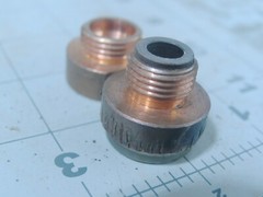 2 Threaded Tip part unmarked: Spot Welding – Lot 2L