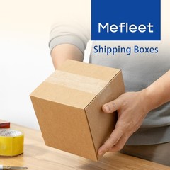 Mefleet 6x6x6″ Shipping Boxes 50 Pack – Small 6x6x6 inches (50 Pack), Brown