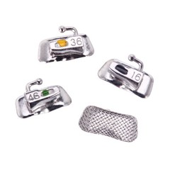 AZDENT Buccal Tube Roth /MBT 022″/0.018 Weldable/ With Laser Mark For 1st Molar