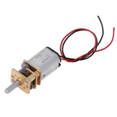5Pcs Micro Mini N20 Gear Motor DC Slow Speed Full Metal Gearbox Reducer Toy E