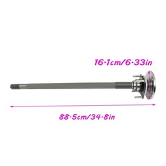Rear Axle Shaft Left/Right Assembly Replacement for 2004-2007 Titan 38164-8S100
