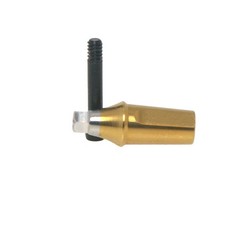 Titanium straight abutment Hiossen Osstem Mini D Ø4. 5 Hex Abutment Ti Grade TS