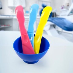 Dental Mixing Bowl Mixing Spatula Dappen Dishes for Oral Impression Material