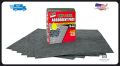6 Pack Oil Eater Universal Absorbent Pads 15×18 Inch for Spills and Leaks