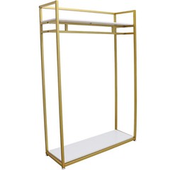 Clothes Closet Storage Garment Rack Shelf Organizer Clothes Hanger Lightweight
