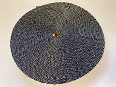 Black & White Checkered Polypropelyne 1 1/2″ Webbing – WHOLE ROLL!! 100 Yards