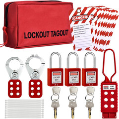 Lockout Tagout Kit,Lock Out Tag Out Kits Electrical,Lloto Kit | Osha-Compliant L