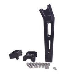 Black 10″ Handlebar Risers Kit for Harley Street Bob Low Rider S FXST FXBRS