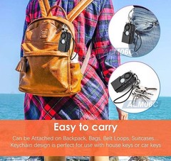 Portable Motion Sensor Safety Alarm – Personal Defense Perimeter Security & LED