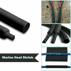 Black+Red Heat Shrink Tubing 3:1 Wire Insulation Cable Sleeve Wrap Marine Grade