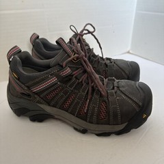 KEEN Utility Footwear Flint Low (Steel Toe) 1014598W | Gray Women’s Sz 7.5 W