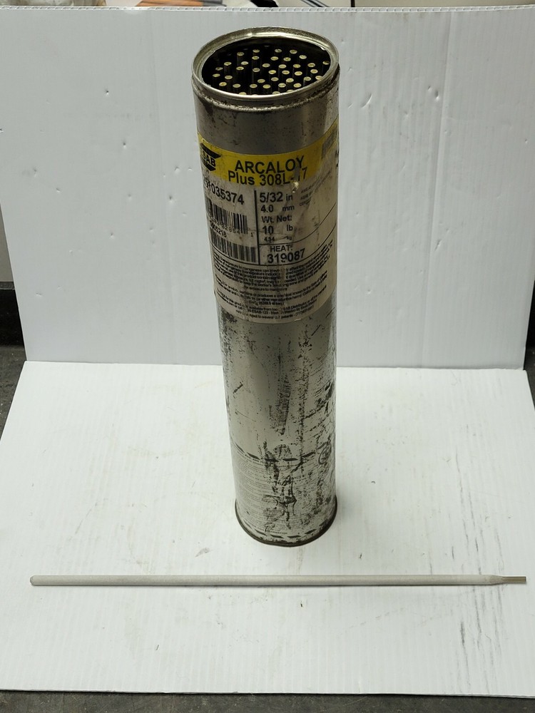 NEW 8.12LBS 75PCS ESAB WELDING ELECTRODE 308L-17 5/32X14